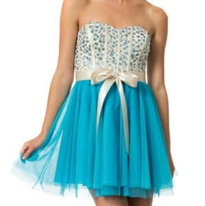 NWT beaded dress by Teeze Me